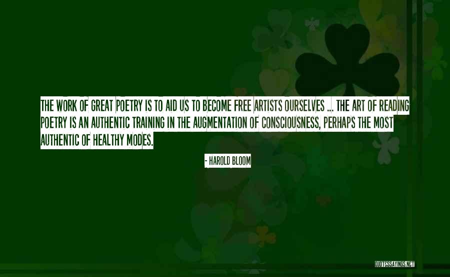 Consciousness In Philosophy Quotes By Harold Bloom Consciousness In Philosophy Quotes By Harold Bloom