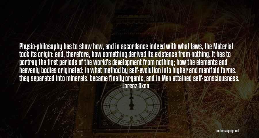 Consciousness In Philosophy Quotes By Lorenz Oken Consciousness In Philosophy Quotes By Lorenz Oken