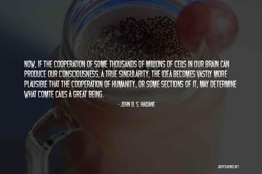 Consciousness In The Brain Quotes By John B. S. Haldane Consciousness In The Brain Quotes By John B. S. Haldane