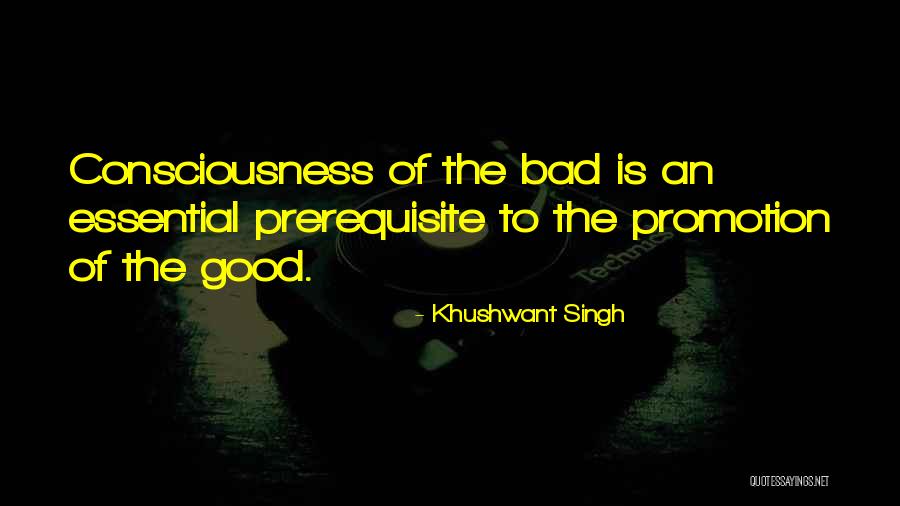 Consciousness The Quotes By Khushwant Singh Consciousness The Quotes By Khushwant Singh