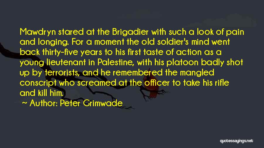 Conscript Quotes By Peter Grimwade