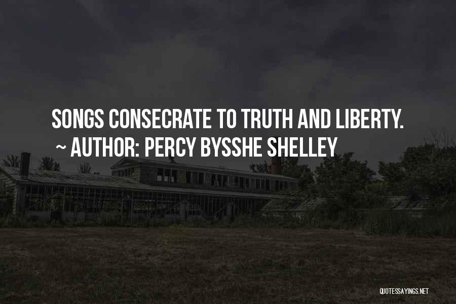 Consecrate Quotes By Percy Bysshe Shelley