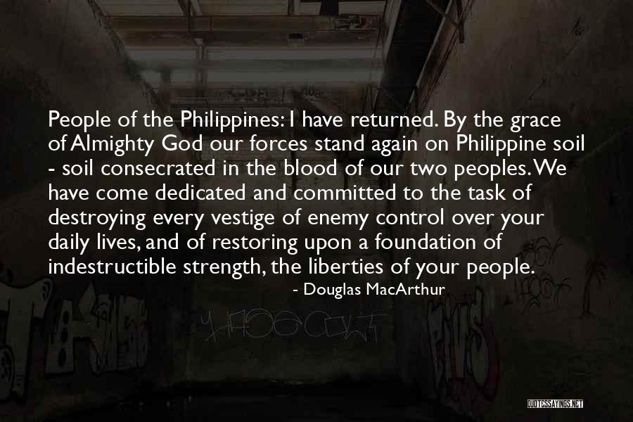 Consecrated Quotes By Douglas MacArthur Consecrated Quotes By Douglas MacArthur