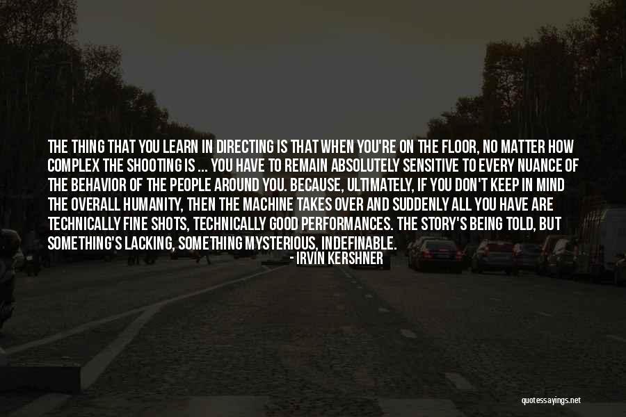 Consecrating The Drops Quotes By Irvin Kershner Consecrating The Drops Quotes By Irvin Kershner