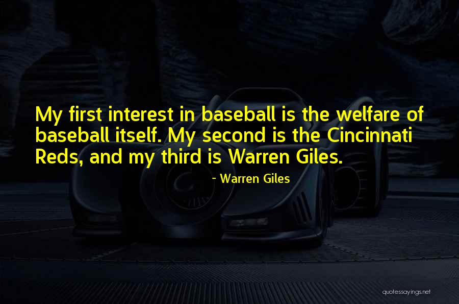 Consecrator Quotes By Warren Giles Consecrator Quotes By Warren Giles