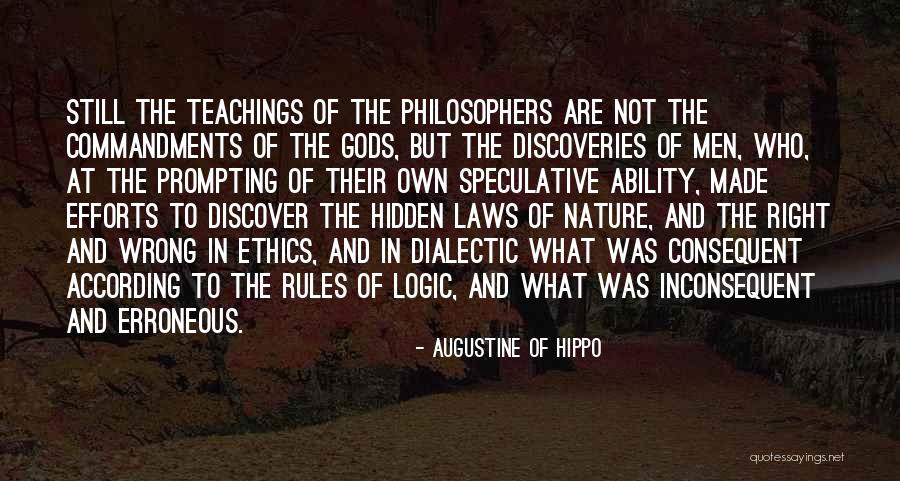 Consequent Quotes By Augustine Of Hippo Consequent Quotes By Augustine Of Hippo