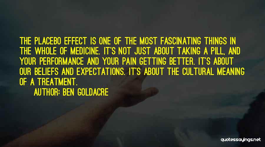 Conservadora Ventus Quotes By Ben Goldacre