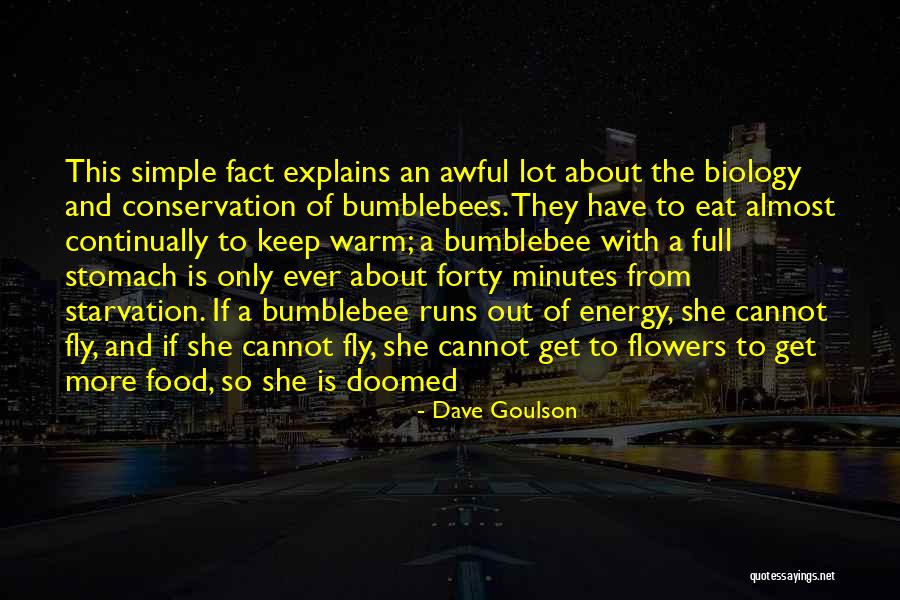 Conservation Biology Quotes By Dave Goulson Conservation Biology Quotes By Dave Goulson
