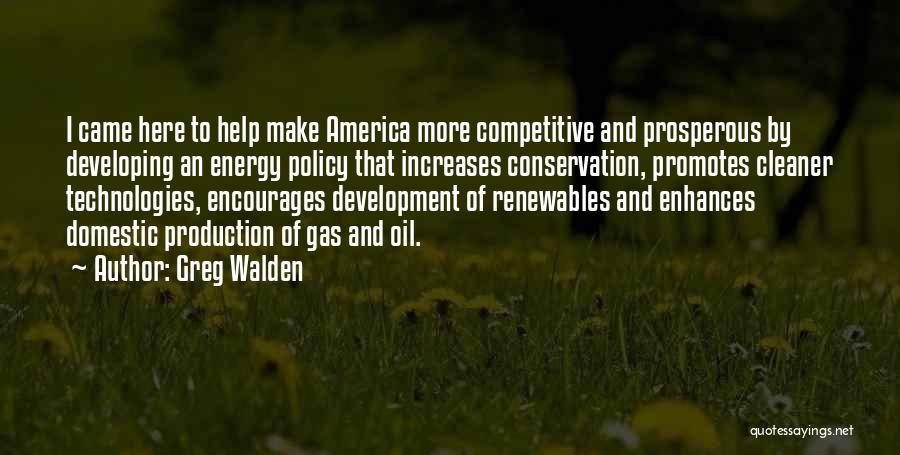 Conservation Of Energy Quotes By Greg Walden