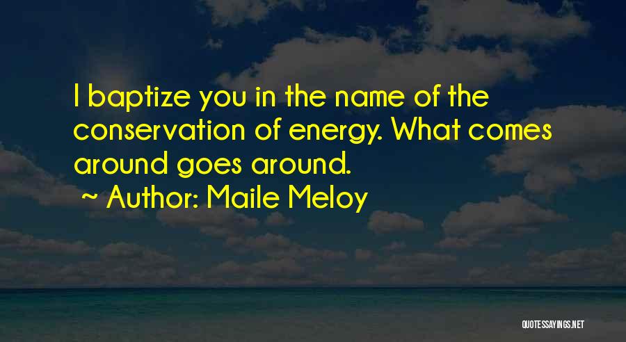 Conservation Of Energy Quotes By Maile Meloy