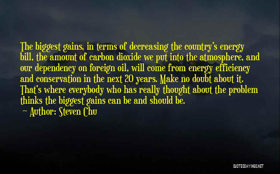 Conservation Of Energy Quotes By Steven Chu