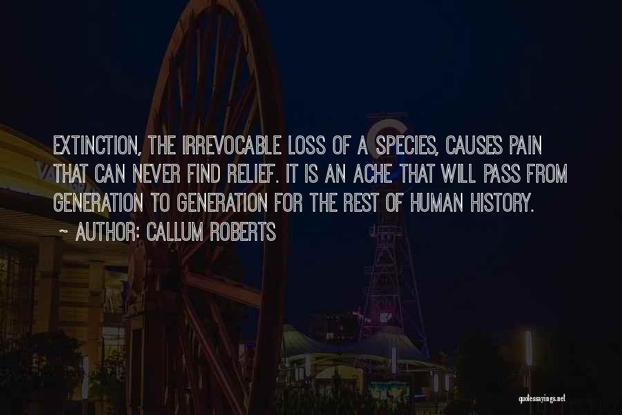 Conservation Of The Environment Quotes By Callum Roberts