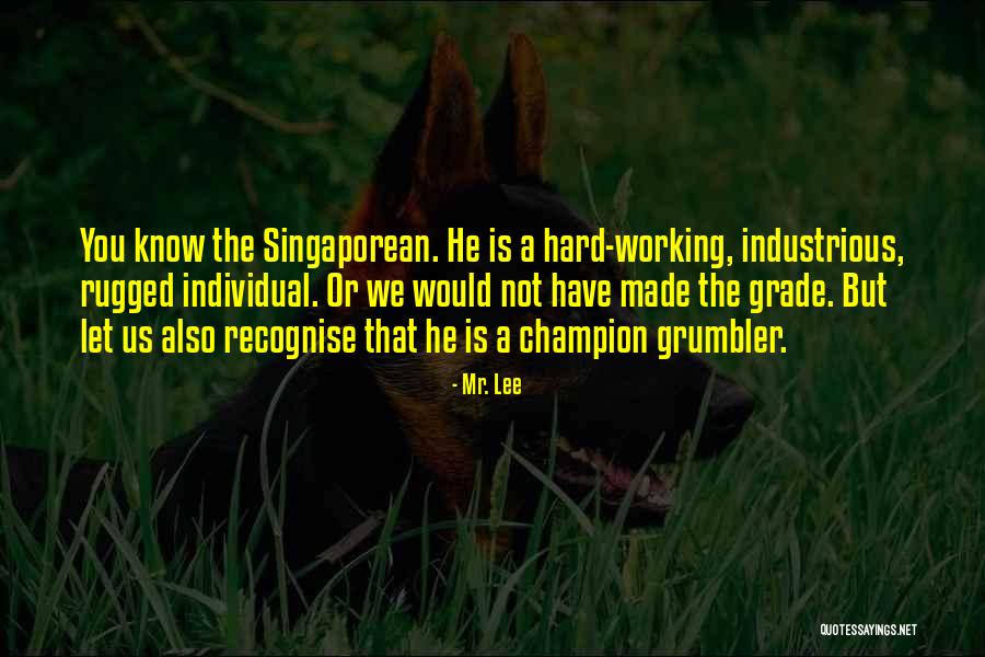Conservationism Vs Preservationism Quotes By Mr. Lee Conservationism Vs Preservationism Quotes By Mr. Lee