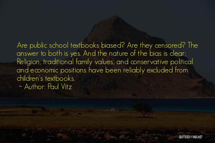 Conservative Economic Quotes By Paul Vitz