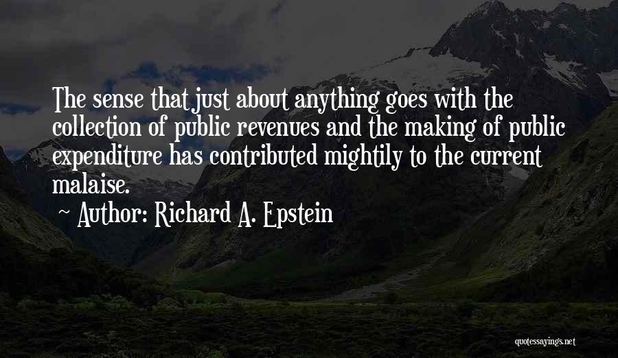 Conservative Politics Quotes By Richard A. Epstein