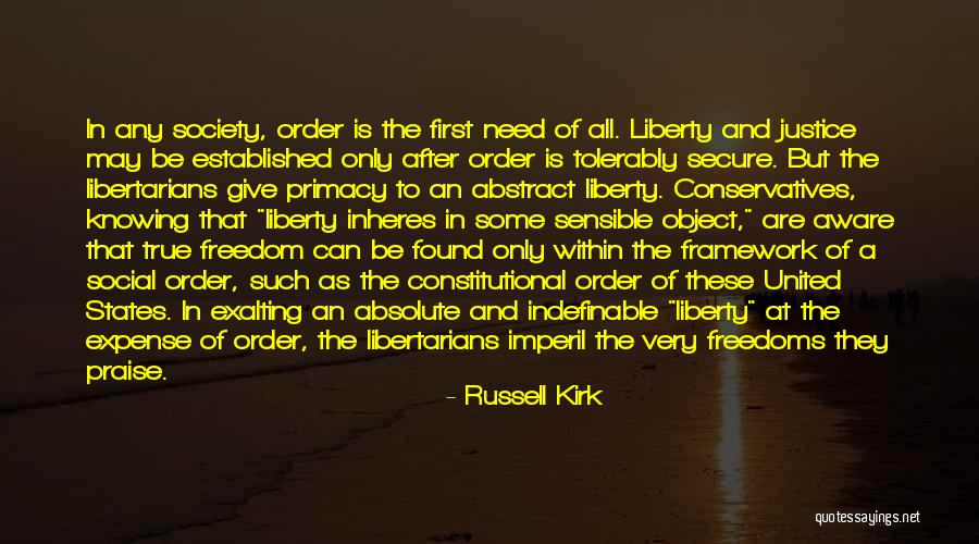 Conservatives Quotes By Russell Kirk