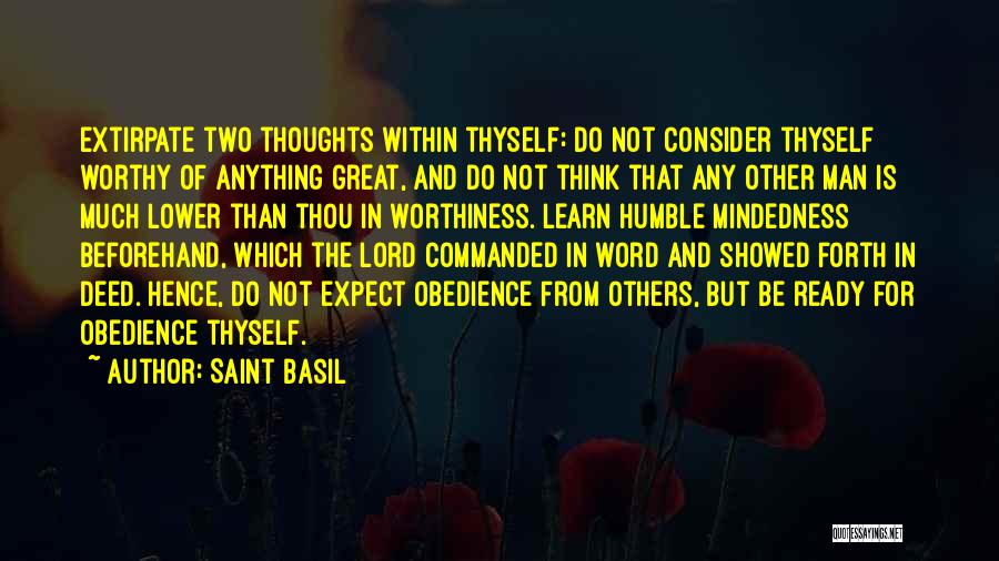 Consider Others Quotes By Saint Basil