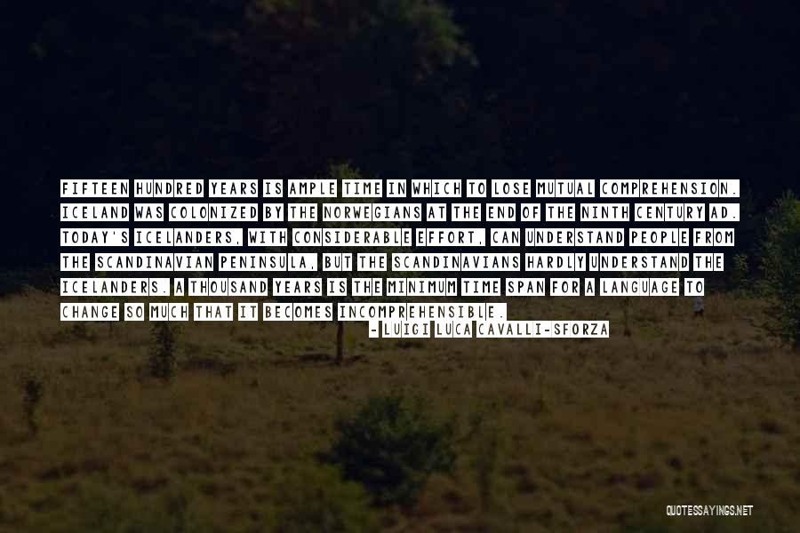 Considerable Time Quotes By Luigi Luca Cavalli-Sforza Considerable Time Quotes By Luigi Luca Cavalli-Sforza
