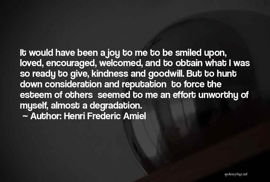 Consideration Of Others Quotes By Henri Frederic Amiel