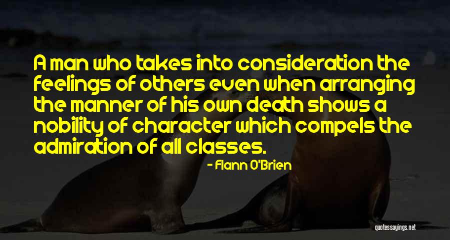 Consideration Of Quotes By Flann O'Brien Consideration Of Quotes By Flann O'Brien