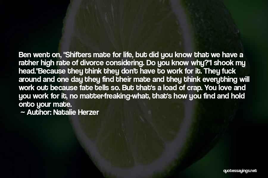 Considering Divorce Quotes By Natalie Herzer