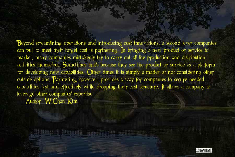 Considering Options Quotes By W.Chan Kim