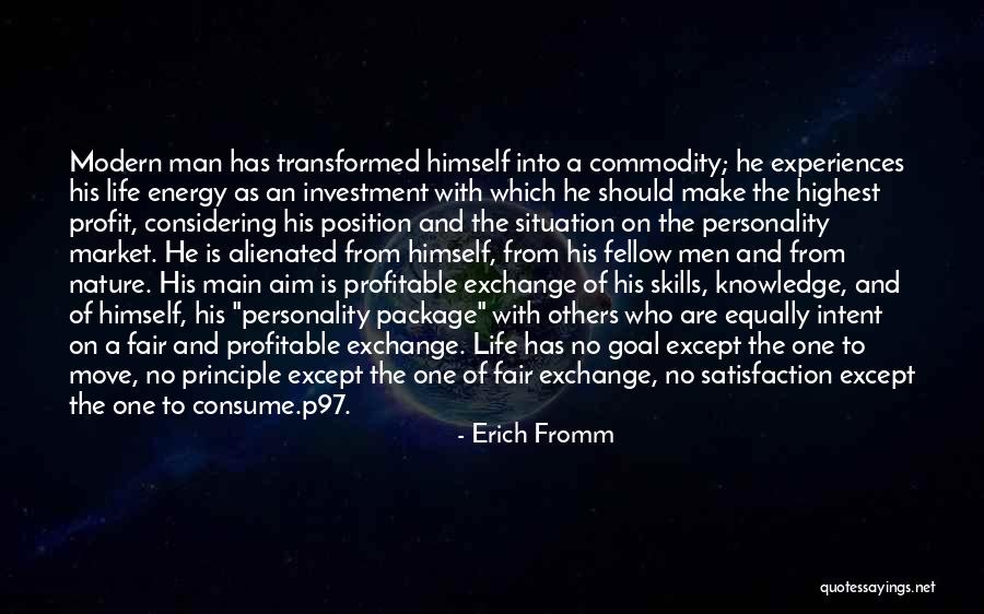 Considering Others Quotes By Erich Fromm