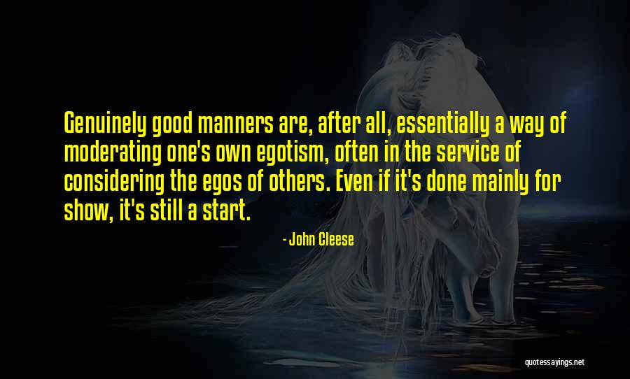 Considering Others Quotes By John Cleese