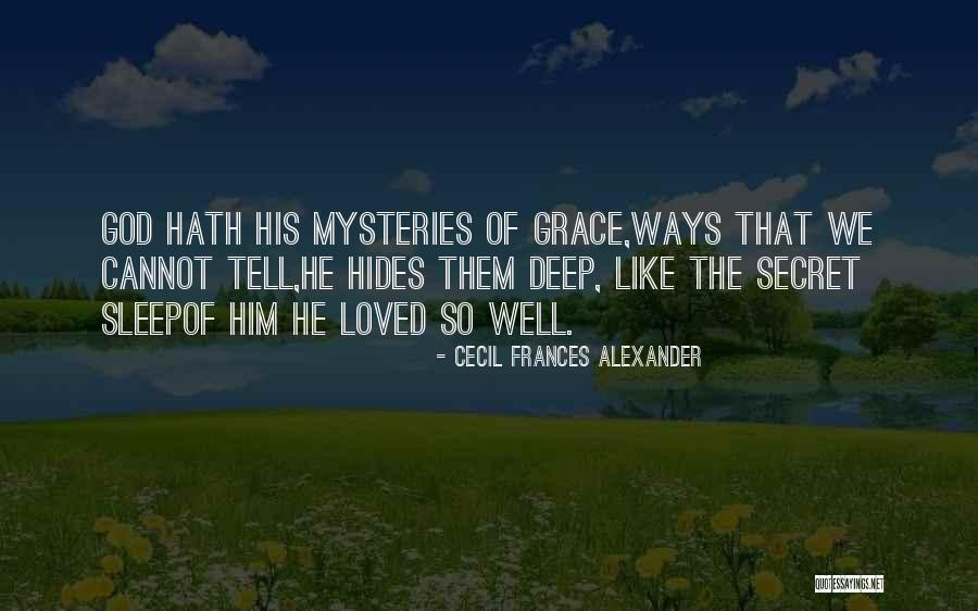 Consienten Definicion Quotes By Cecil Frances Alexander Consienten Definicion Quotes By Cecil Frances Alexander