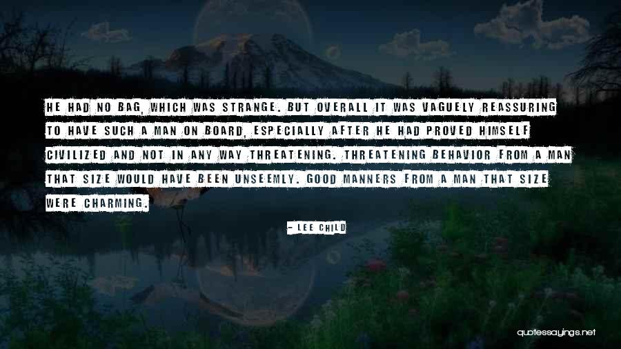 Consistencia Interna Quotes By Lee Child Consistencia Interna Quotes By Lee Child