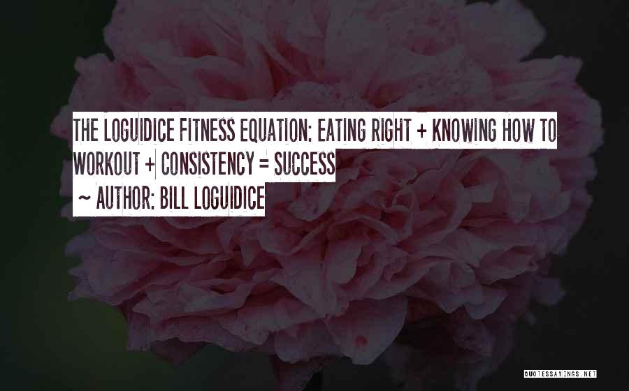 Consistency Fitness Quotes By Bill Loguidice