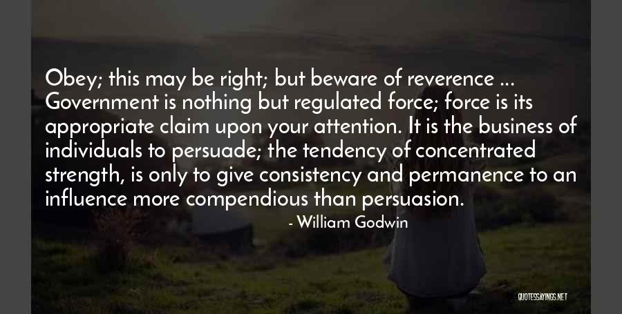 Consistency In Business Quotes By William Godwin Consistency In Business Quotes By William Godwin