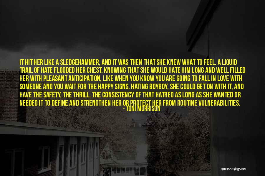 Consistency In Love Quotes By Toni Morrison Consistency In Love Quotes By Toni Morrison