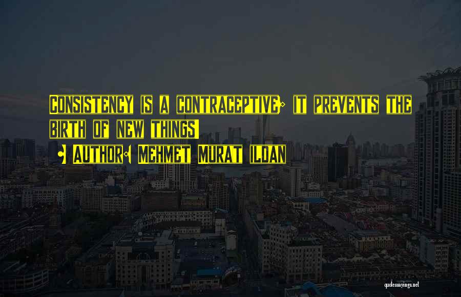 Consistency Quotes By Mehmet Murat Ildan