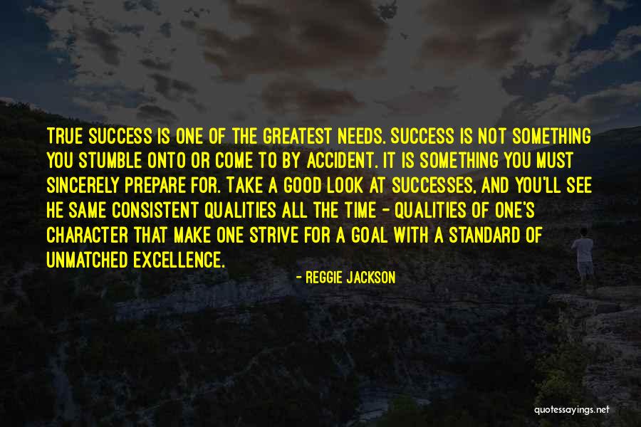 Consistent Success Quotes By Reggie Jackson