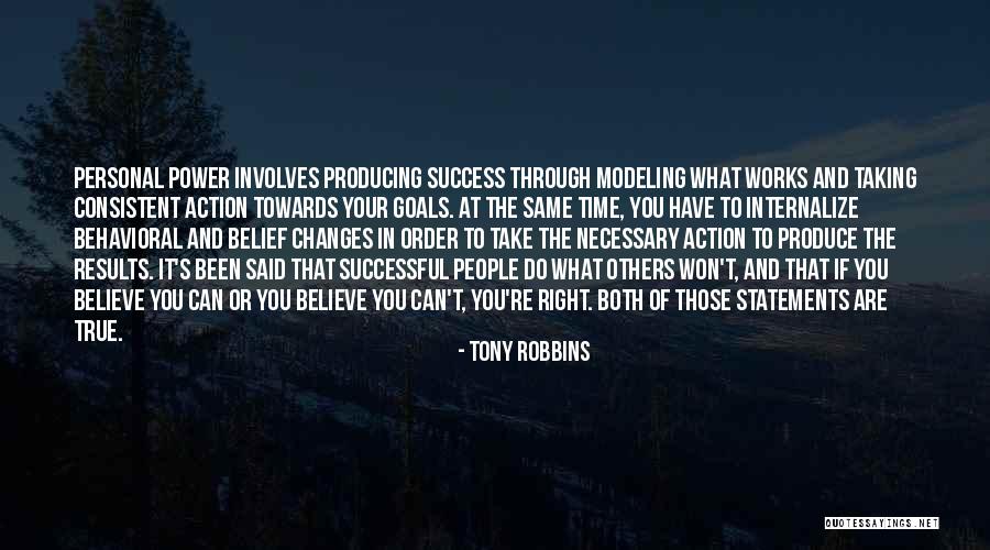 Consistent Success Quotes By Tony Robbins