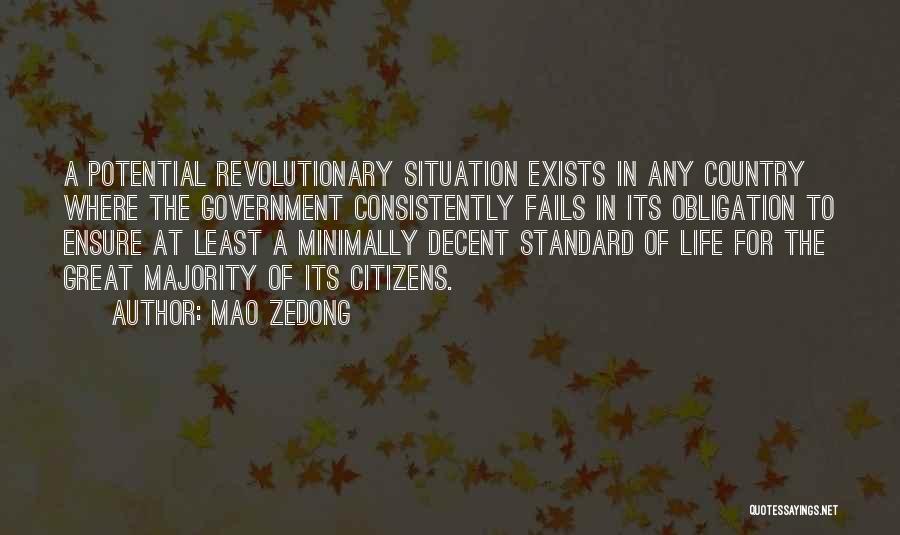 Consistently Life Quotes By Mao Zedong