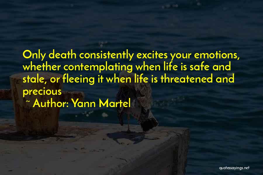 Consistently Life Quotes By Yann Martel