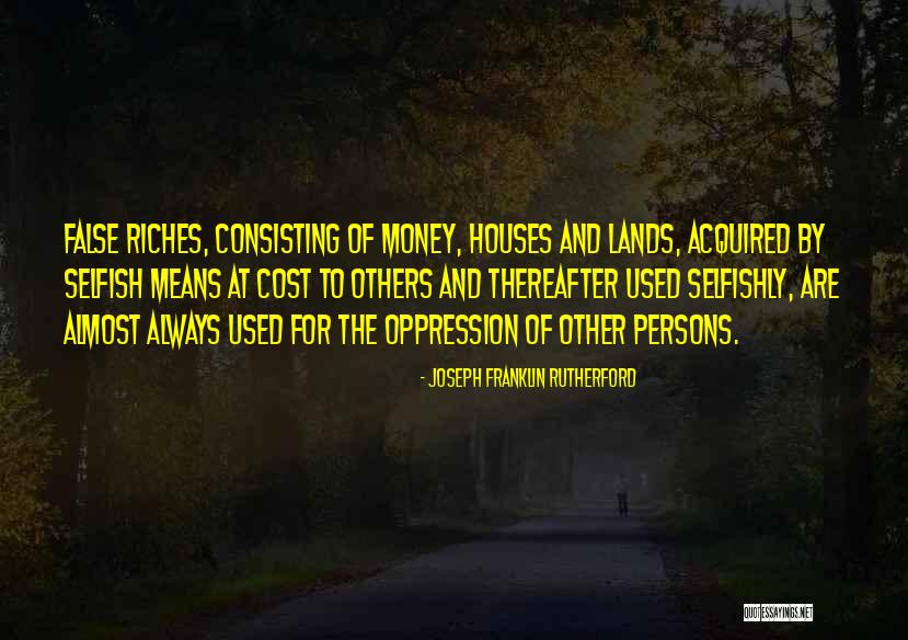 Consisting Of Quotes By Joseph Franklin Rutherford Consisting Of Quotes By Joseph Franklin Rutherford