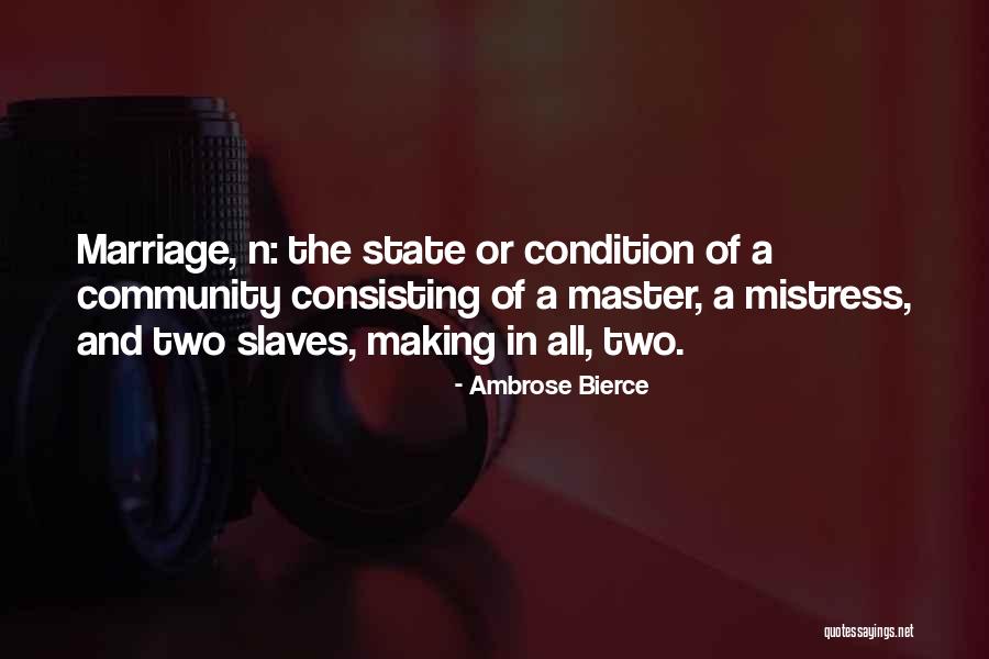 Consisting Of Two Quotes By Ambrose Bierce Consisting Of Two Quotes By Ambrose Bierce