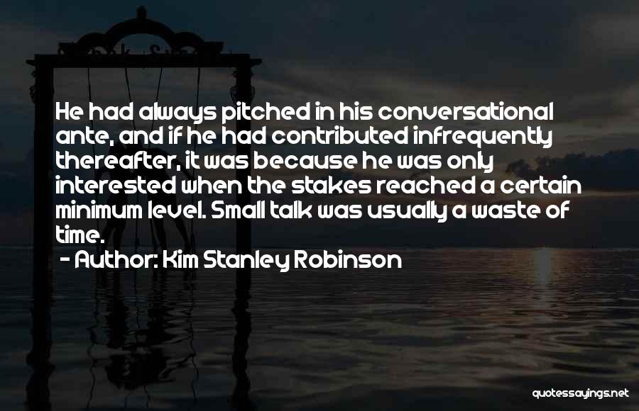 Consolamentum Quotes By Kim Stanley Robinson