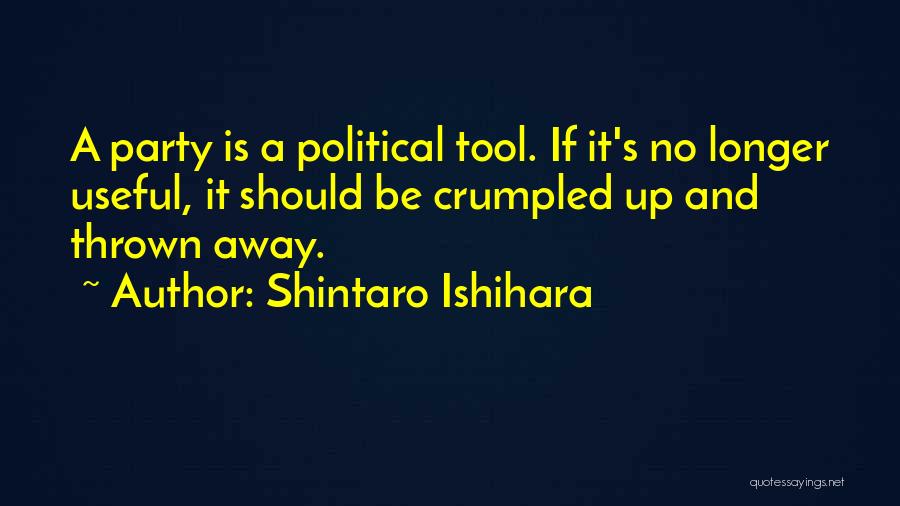 Consolamentum Quotes By Shintaro Ishihara
