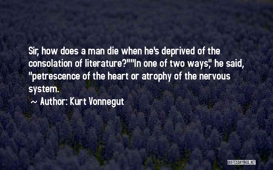 Consolation Quotes By Kurt Vonnegut