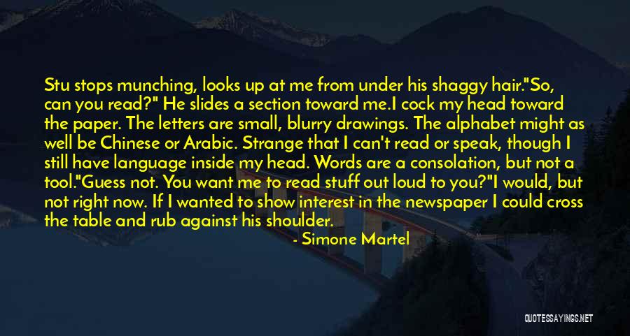 Consolation Quotes By Simone Martel