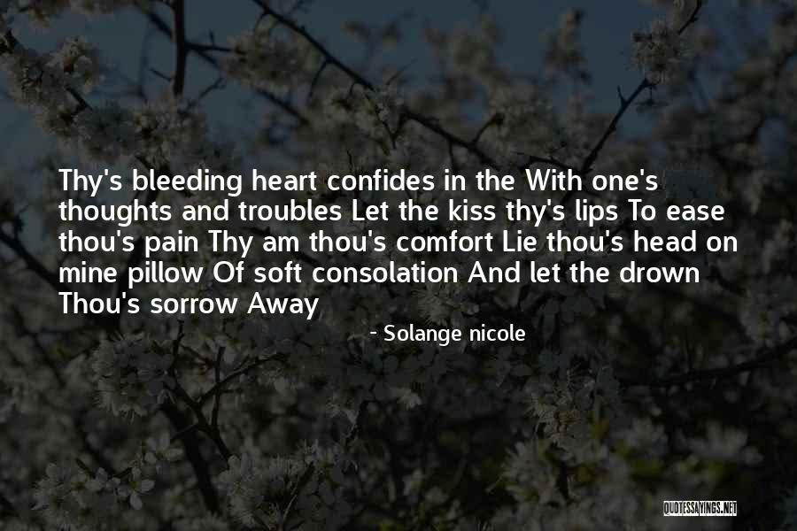 Consolation Quotes By Solange Nicole