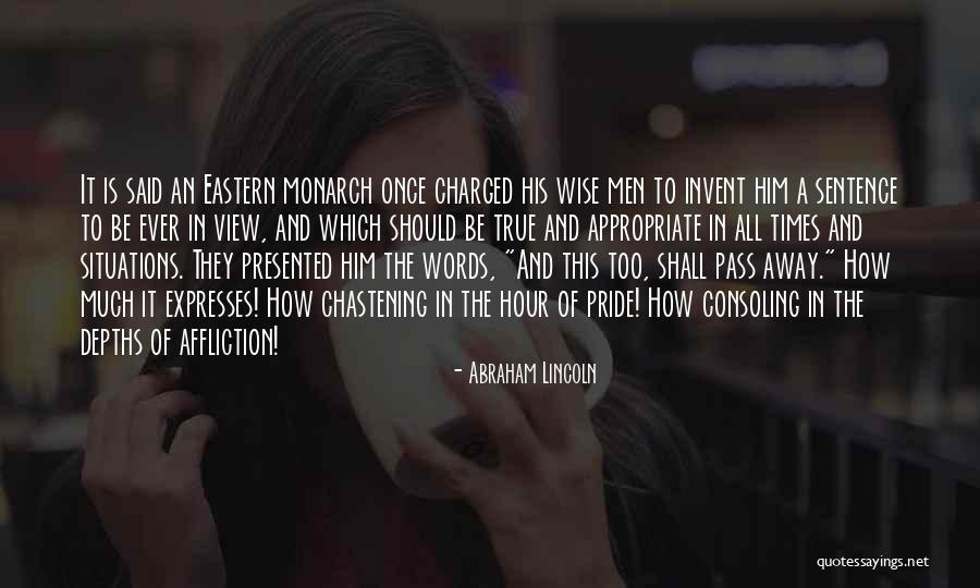 Consoling Quotes By Abraham Lincoln Consoling Quotes By Abraham Lincoln