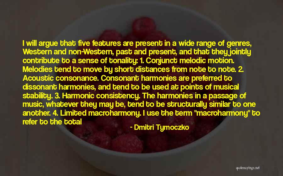 Consonance Quotes By Dmitri Tymoczko Consonance Quotes By Dmitri Tymoczko