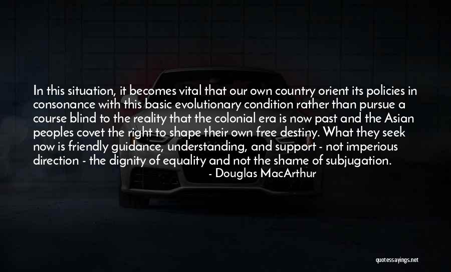Consonance Quotes By Douglas MacArthur Consonance Quotes By Douglas MacArthur