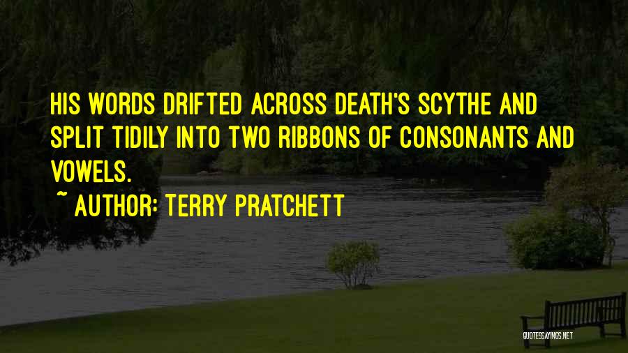 Consonants Quotes By Terry Pratchett