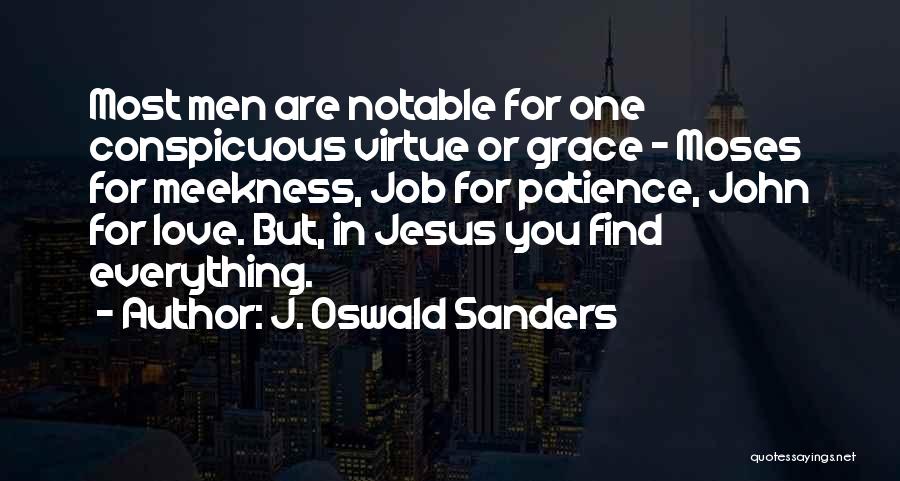Conspicuous Quotes By J. Oswald Sanders